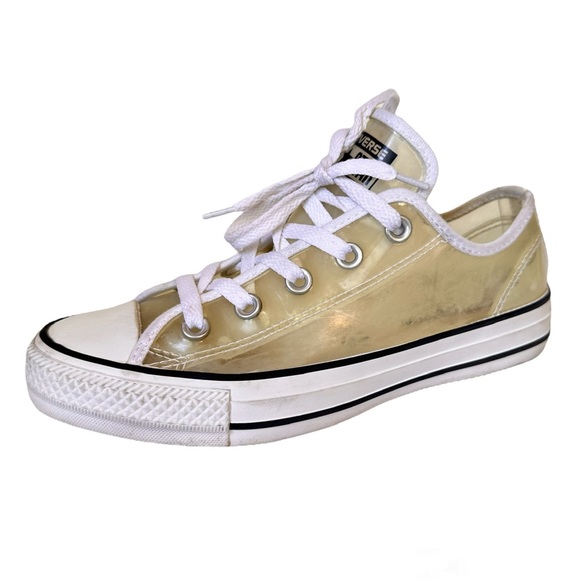 Converse Shoes Womens All Star Sneaker Rubber Clear Invisible Casual Sneaker - Picture 5 of 9